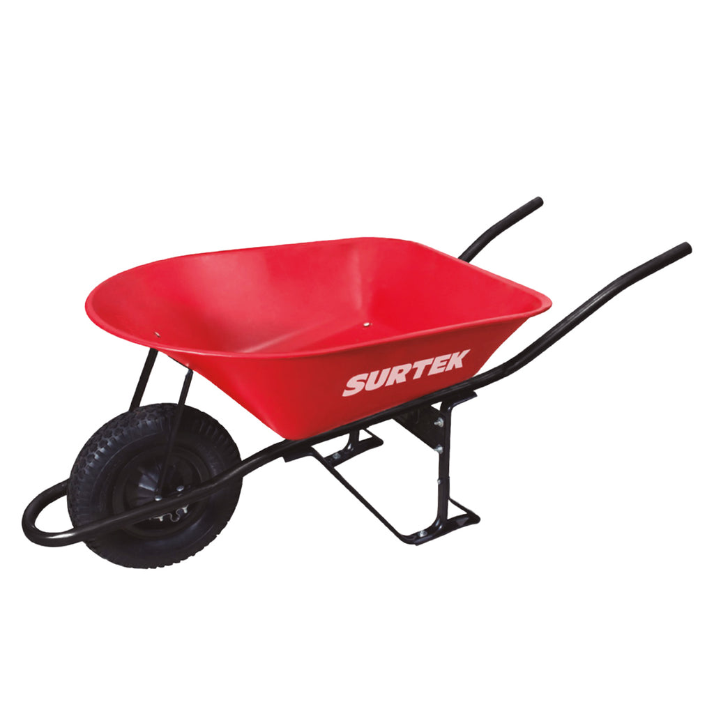 Carretilla Con Bastidor Metalico 5.5  Ft3  Llanta Neumatica Reforzada