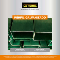 Perfil Rectangular Galvanizado